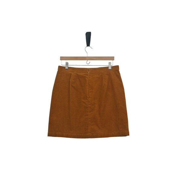 J.Crew Curvy Corduroy Mini Skirt in Camel (Size 8) - Picture 7 of 10